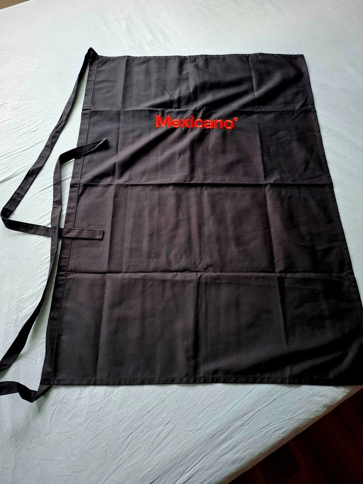 Nieuw Mexicaans schort - Zwart met rood logo, Ophalen, Overige typen, Nieuw, Zwart