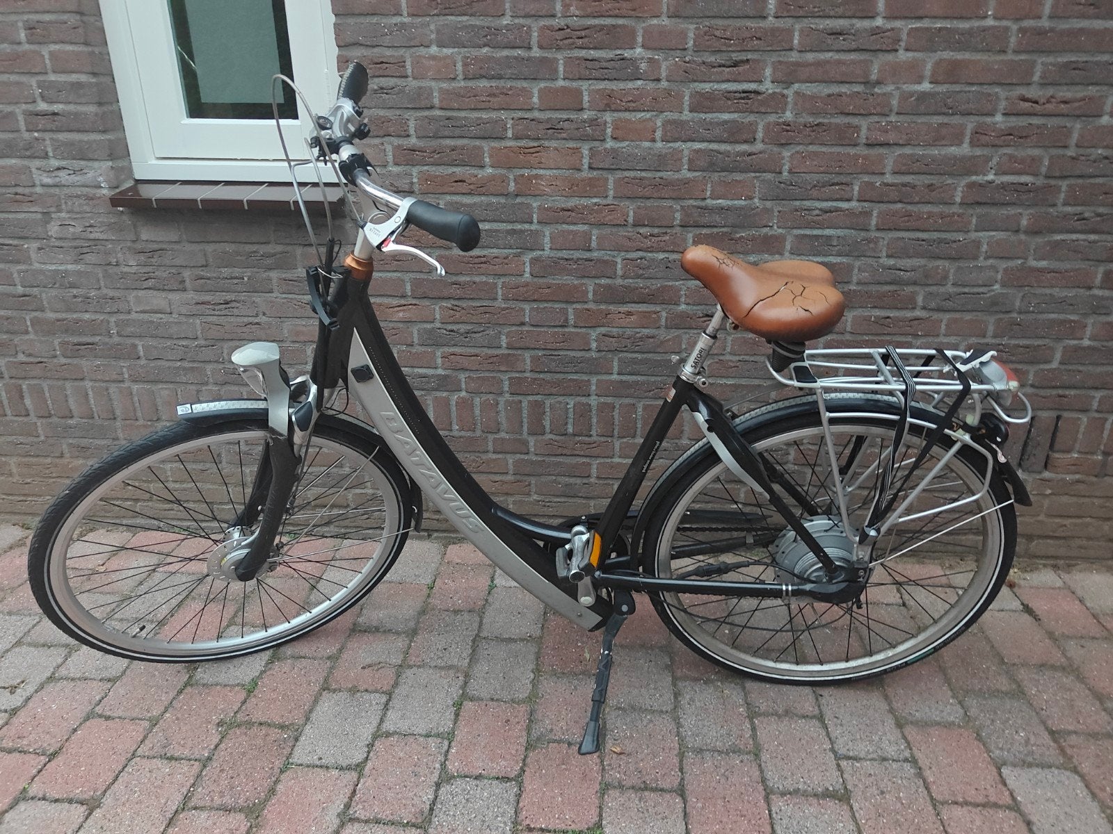 Oude elektrische fiets - gratis af te halen, Ophalen, Gebruikt, Batavus