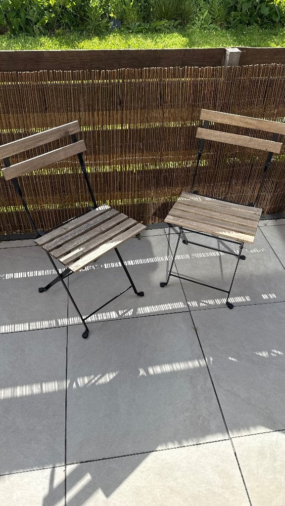 IKEA tarno tuinstoelen, Ophalen, Gebruikt, Kunststof, Inklapbaar