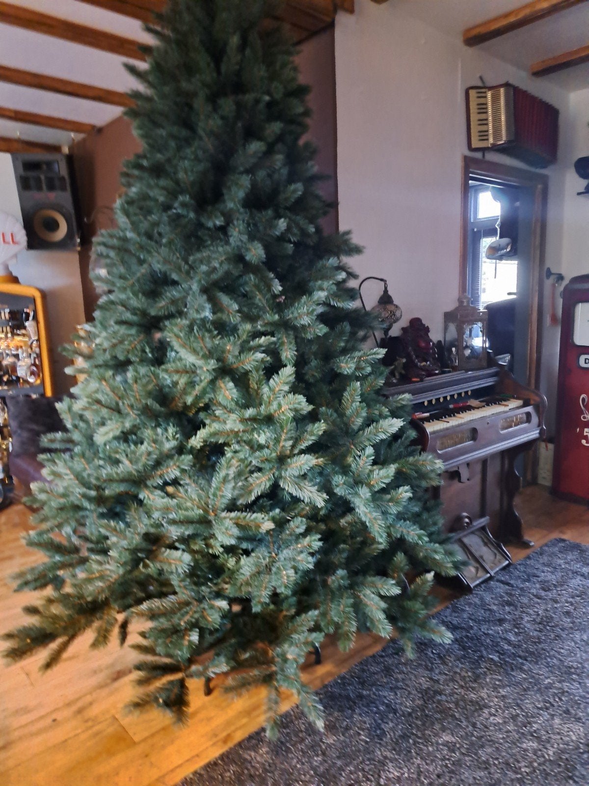 kunstkerstboom 2.30 hoog, Diversen, Kerst, Ophalen of Verzenden, Nieuw