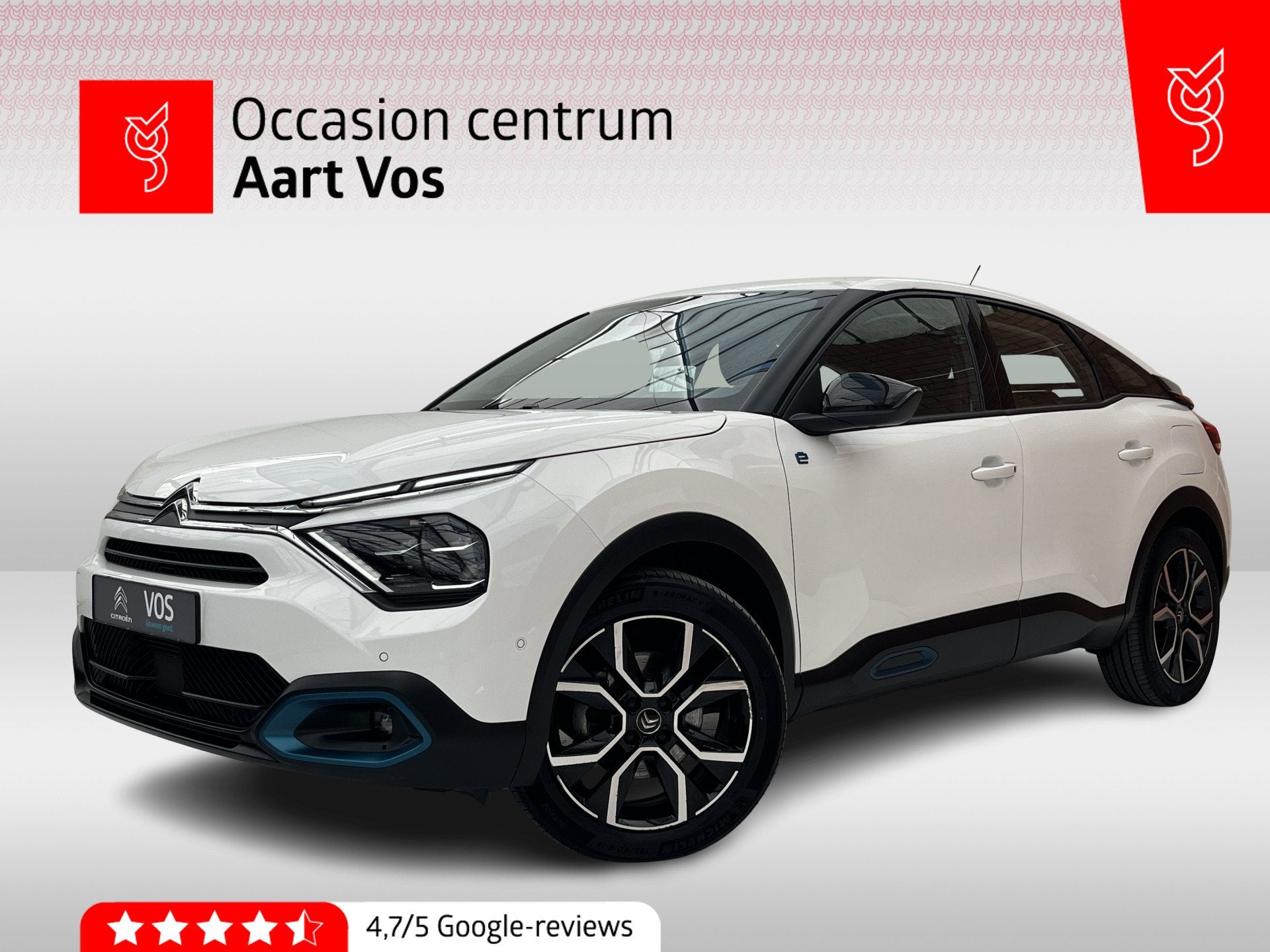 Citroën Ë-C4 Feel Edition 50 kWh | Keyless | Stuurverwarmi, 12 maanden, 136 pk, Gebruikt, Automatische klimaatregeling