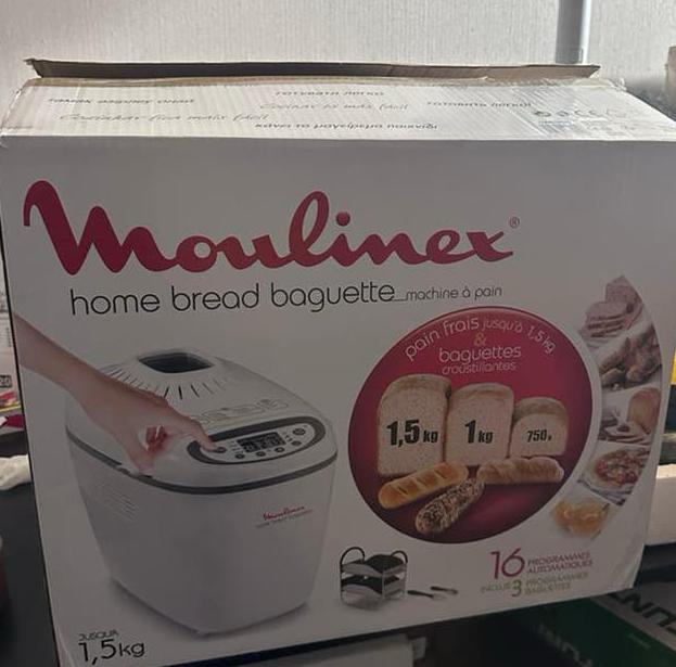 Nieuwe Broodbakmachine met 16 programma's en timer, Witgoed en Apparatuur, ., Nieuw, Ophalen of Verzenden, .