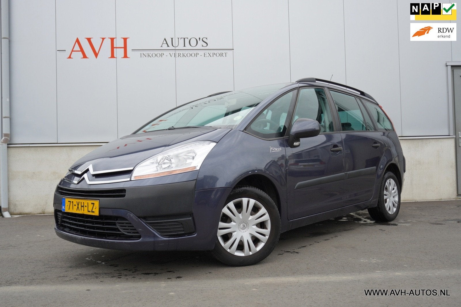 Citroen Grand C4 Picasso 1.8-16V Prestige 7 - persoons!, Auto's, Gebruikt, 1749 cc, 7 stoelen, C4 (Grand) Picasso