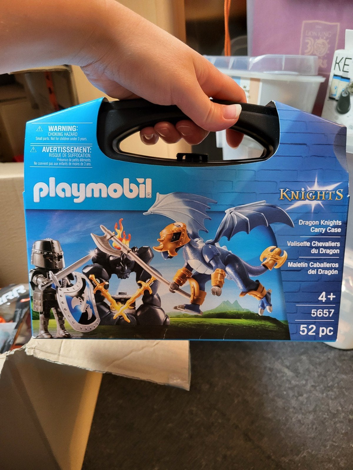 Nieuwe playmobil koffer 5657 dragon knights, Kinderen en Baby's, Speelgoed | Playmobil, Ophalen of Verzenden