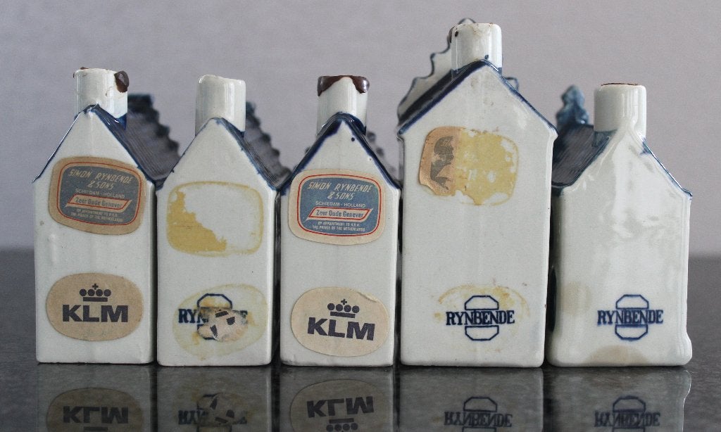 5 KLM huisjes (Rynbende 4 regels), Ophalen of Verzenden, Gebruikt, 1 t/m 20