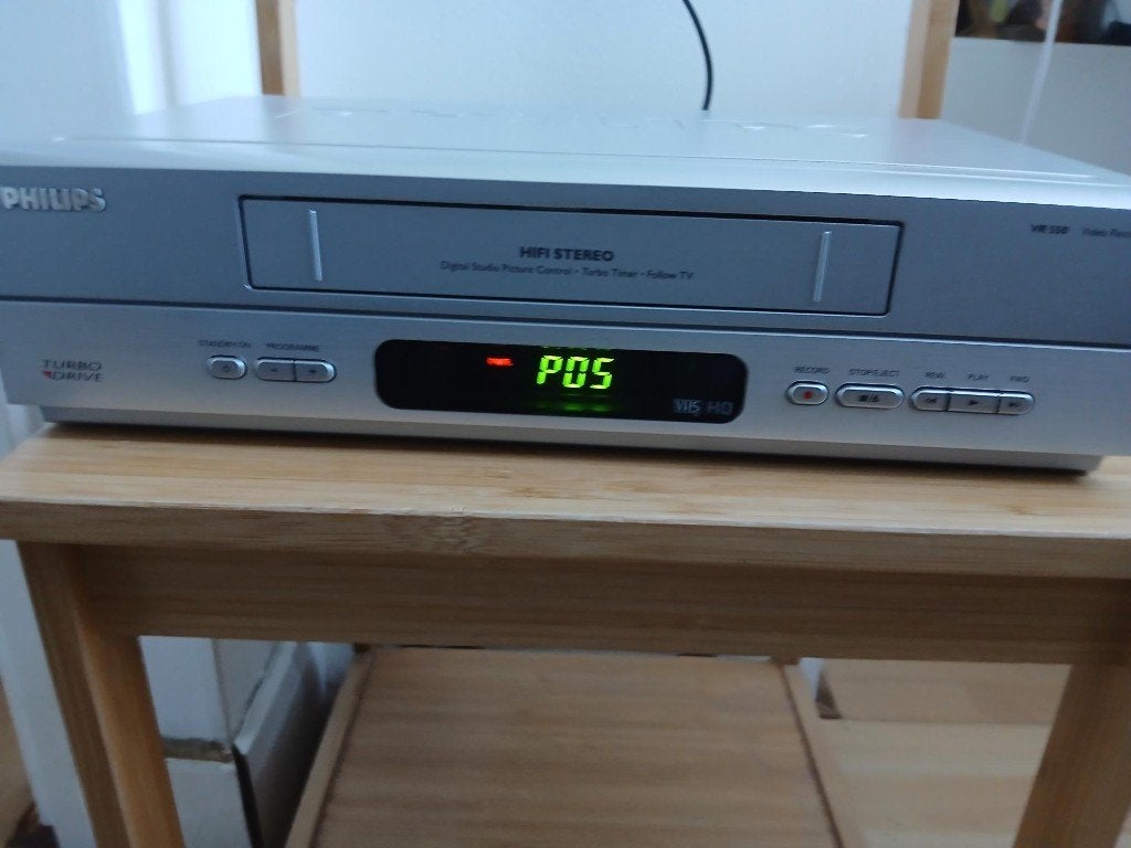 Philips VR550 Videorecorder, Verzenden, Gebruikt, VHS-speler of -recorder
