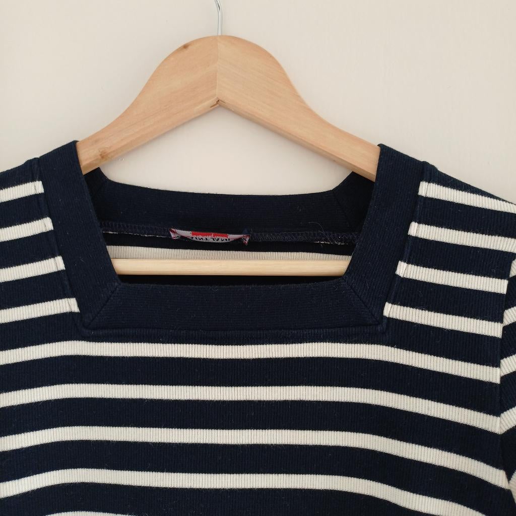Breton shirt Saint James met vierkante hals, maat 36, Zo goed als nieuw, Maat 36 (S), Saint james, Verzenden