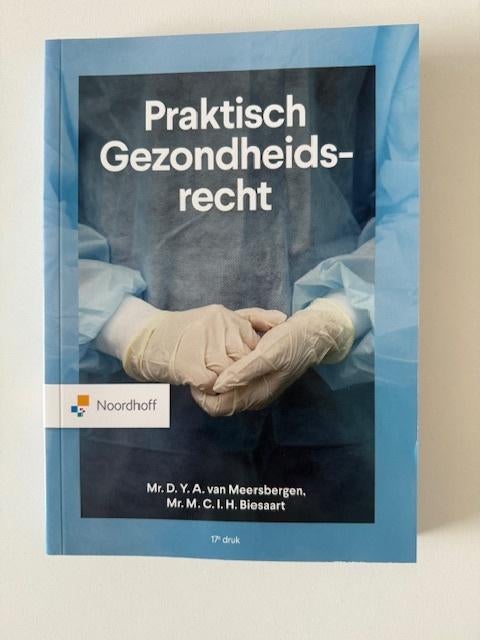 Praktisch Gezondheidsrecht, Verzenden, Noordhoff, Nieuw, HBO