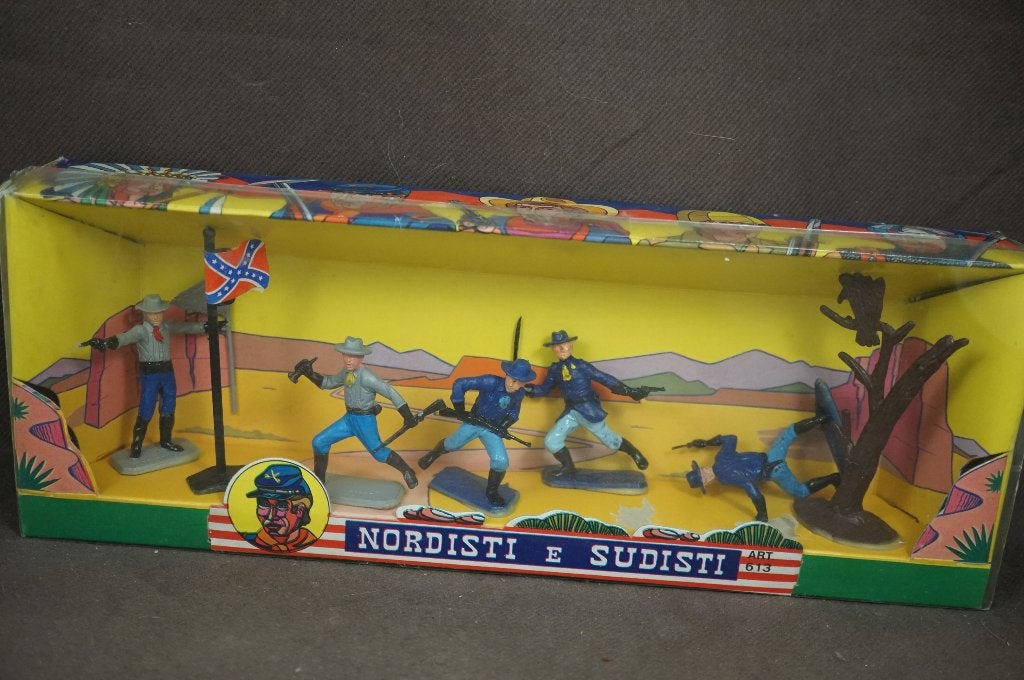 Dulcop Noord en Zuid soldaten - TOP vintage, Ophalen of Verzenden, Zo goed als nieuw