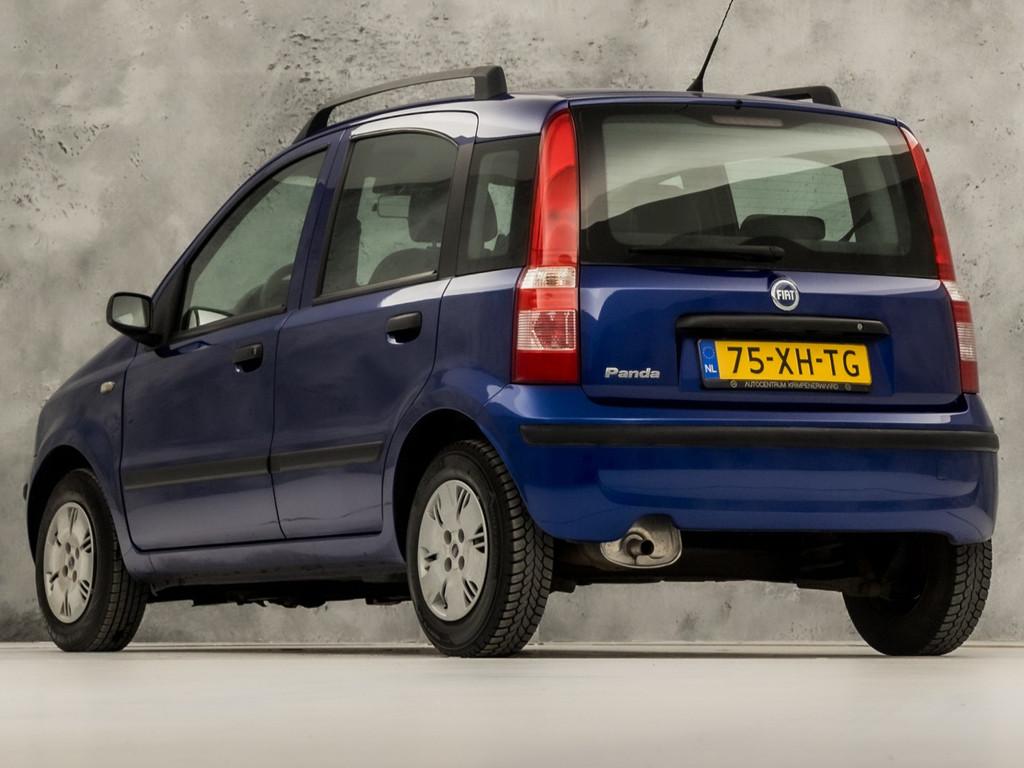 Fiat Panda 1.2 Dynamic Automaat (AIRCO, LOGISCH NAP, ELEK RA, Auto's, Fiat, Stof, Gebruikt, 840 kg, Origineel Nederlands