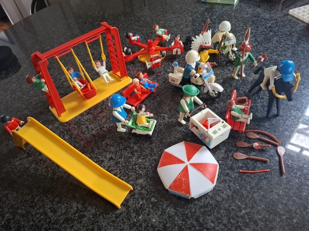 Playmobiel Speeltuin, Ophalen of Verzenden, Gebruikt, Family fun, Overige typen