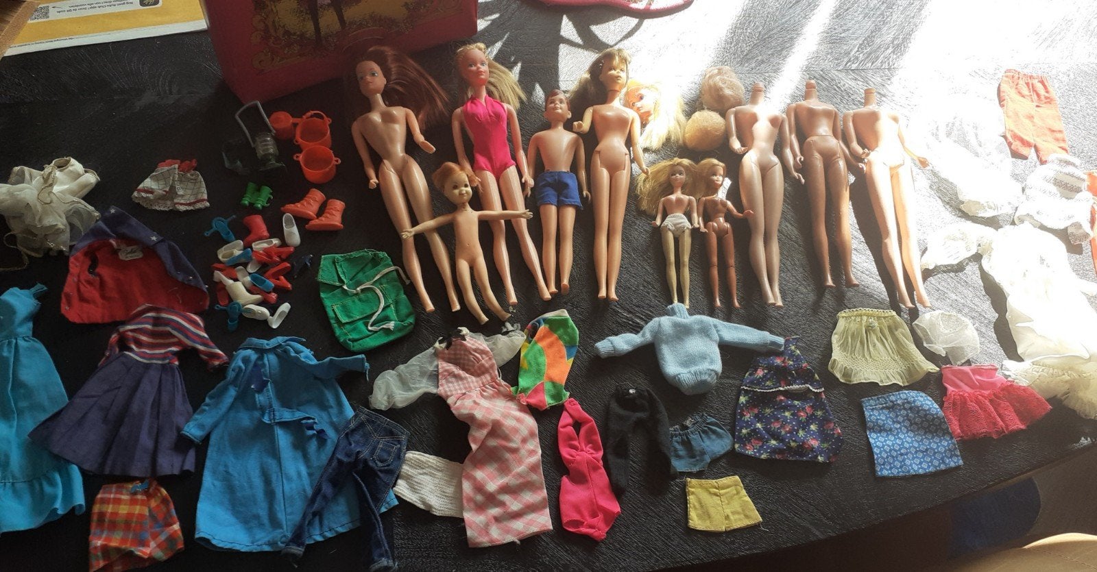 vintage Barbie/ Francie / Todd jaren 60/70, Verzamelen, Poppen, Ophalen, Gebruikt