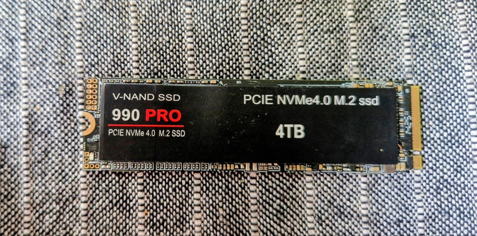 NVME SSD 990 PRO 4TB PCIe 4.0 M.2 SSD, Computers en Software, Intern, Server, Nieuw, Ophalen of Verzenden