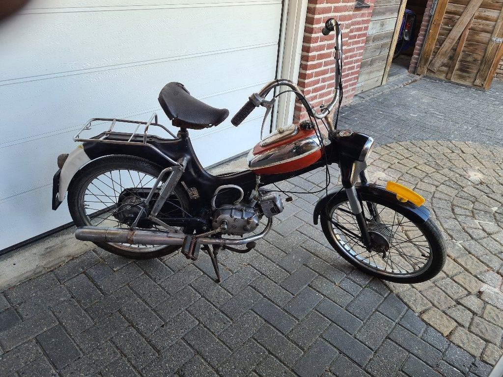 Leuk oud Puchje Puch mv 50 mv50 brommer zonder kenteken., Fietsen en Brommers, Ophalen, Gebruikt, Overige modellen, Maximaal 45 km/u