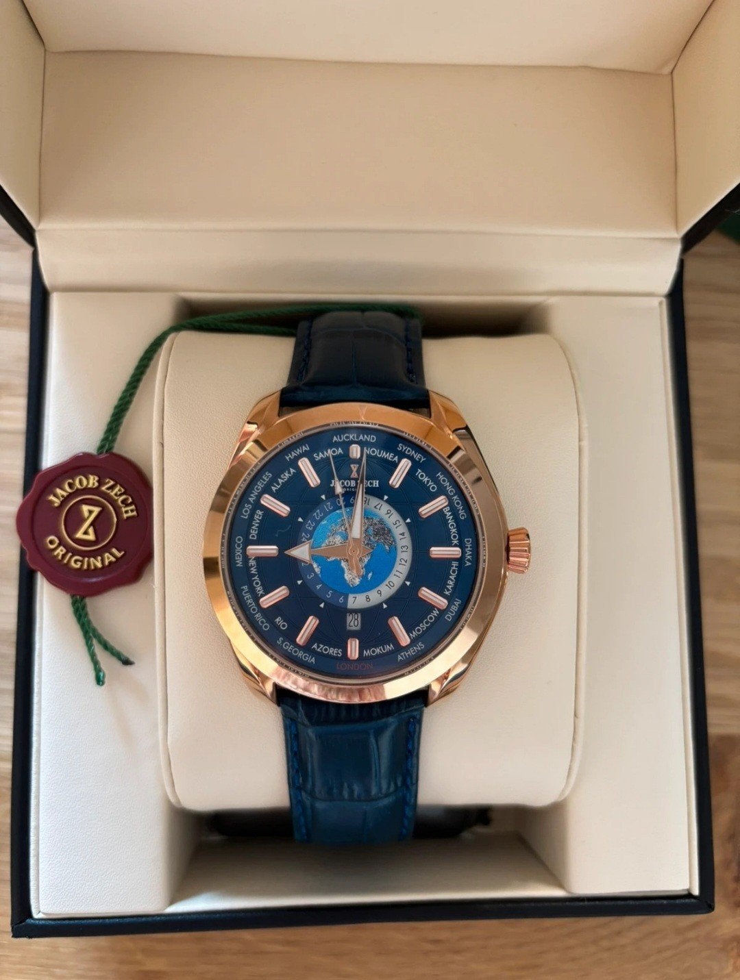 Jacob Zech London Horloge - Zo goed als nieuw, Ophalen of Verzenden