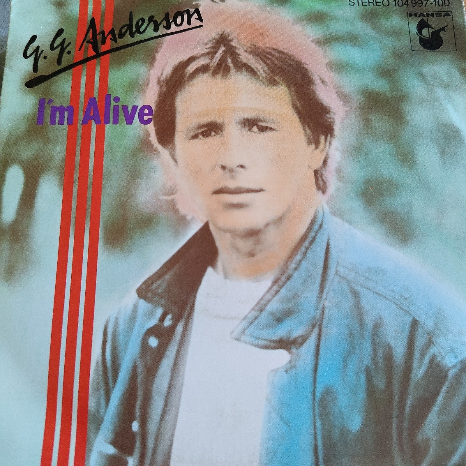 G.G. Anderson - I'm Alive (Single), Cd's en Dvd's, Vinyl Singles, Gebruikt, Schlager, Ophalen of Verzenden