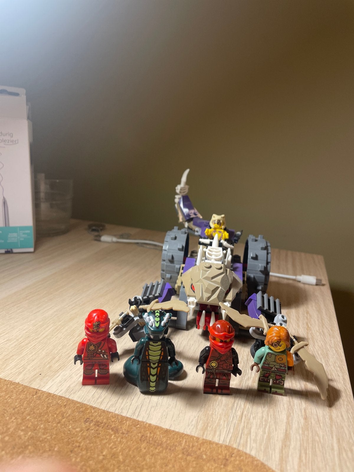 LEGO Ninjago Anacondrai Crusher (compleet) +5 minifiguren, Lego, Ophalen of Verzenden, Zo goed als nieuw, Compleet