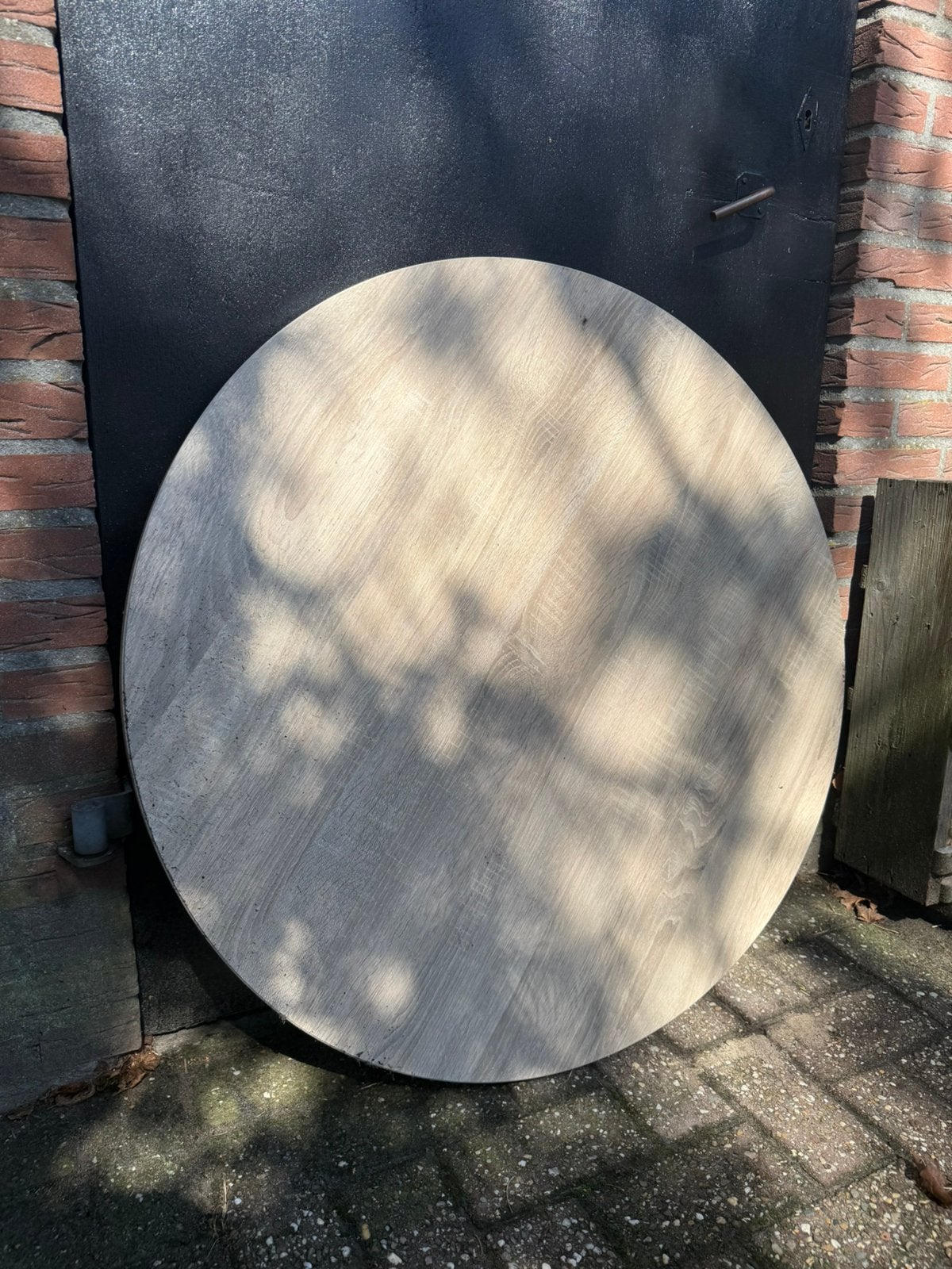 2 Tafelbladen., Huis en Inrichting, Ophalen, Zo goed als nieuw, Rond, 50 tot 100 cm