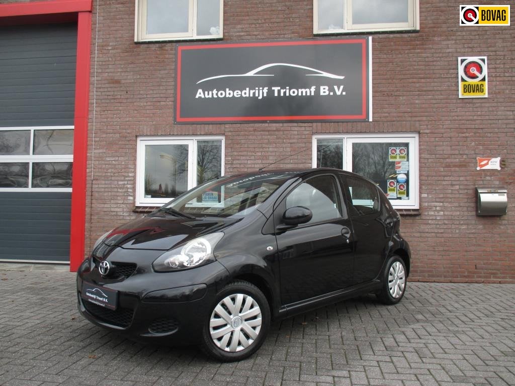 Toyota Aygo 12 MAANDEN GARANTIE..!, Voorwielaandrijving, Stof, Gebruikt, Met garantie (alle)