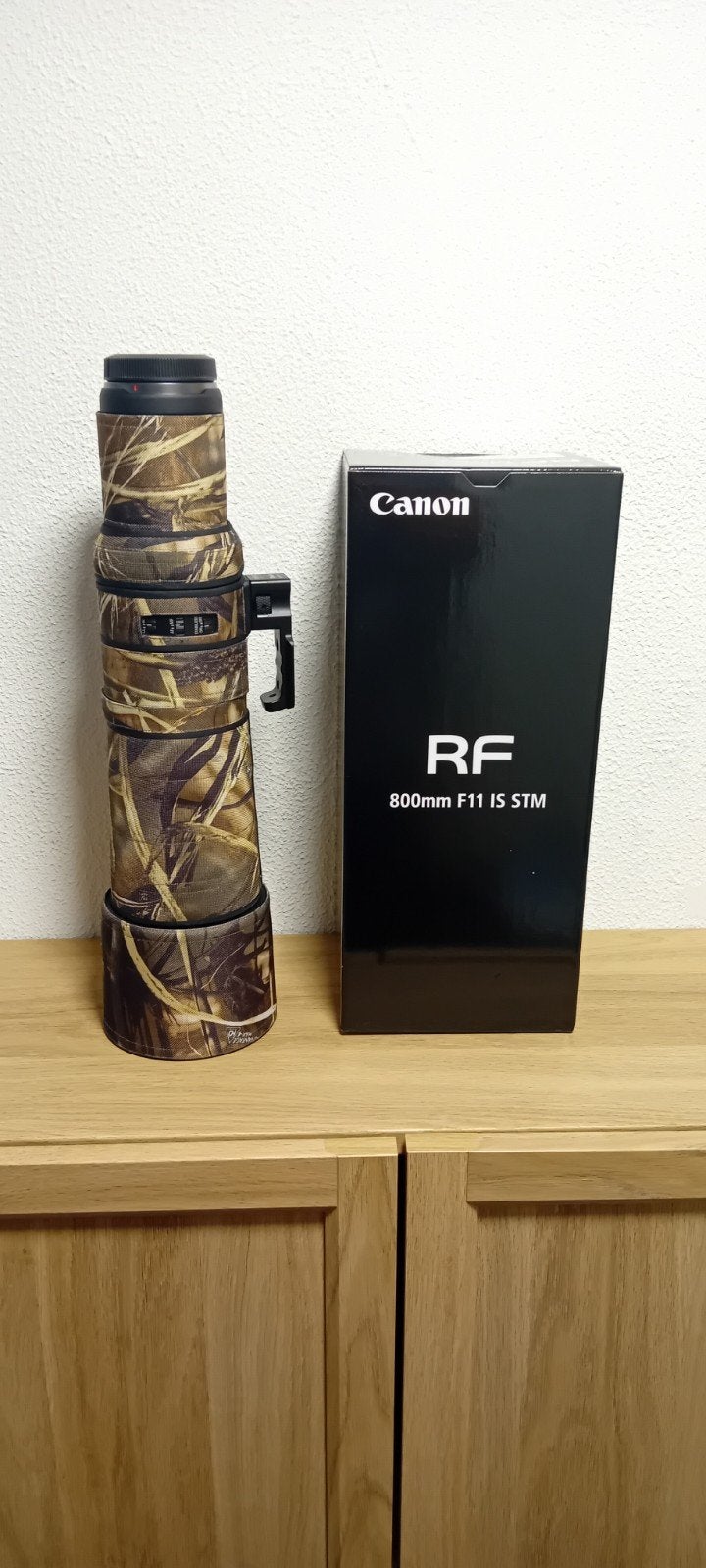 Canon RF 800mm F11 IS STM Telelens - Z.G.A.N. met extra's, Audio, Tv en Foto, Fotografie | Lenzen en Objectieven, Canon RF, Zo goed als nieuw
