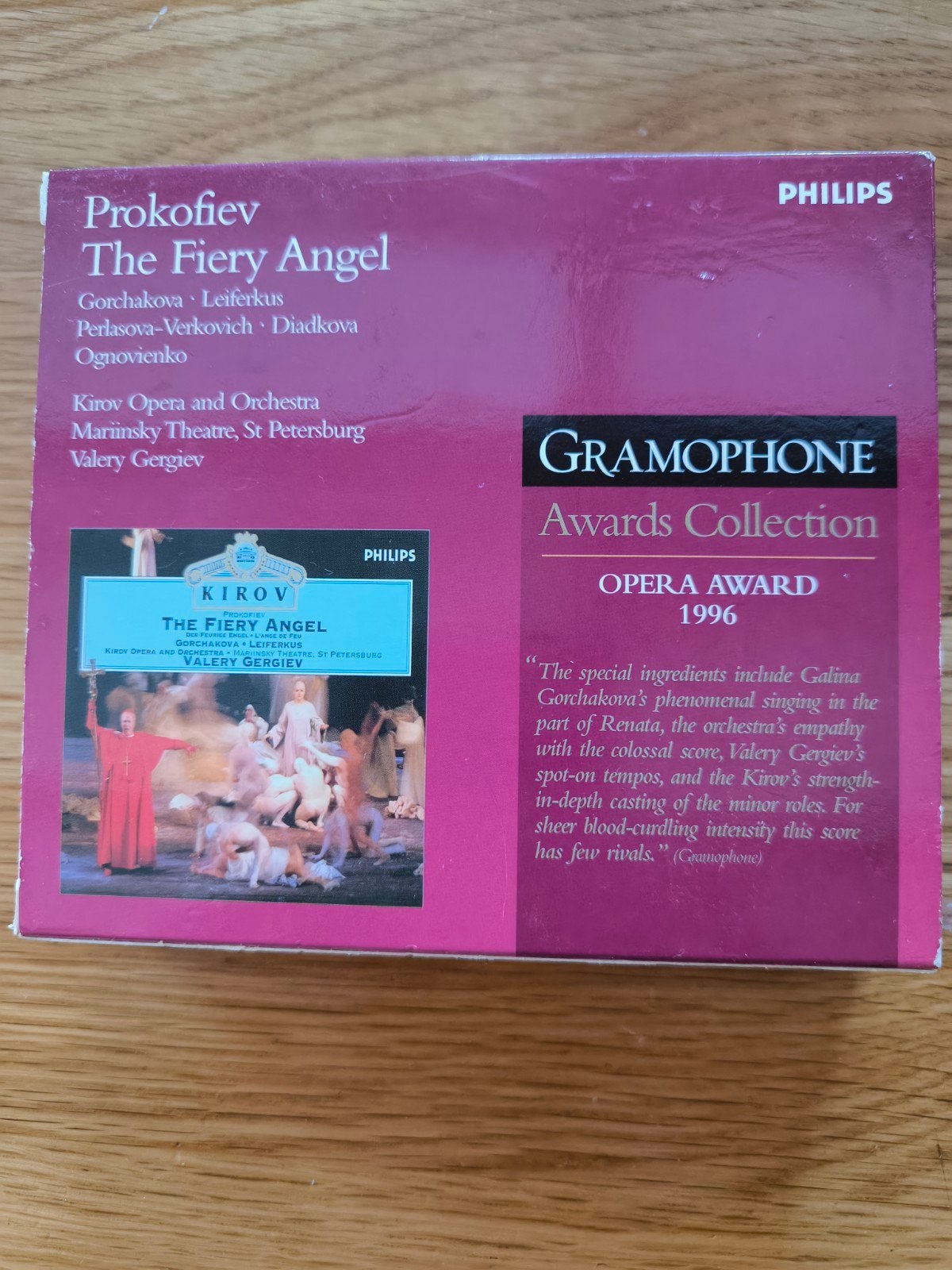 Prokofiev, The Fiery Angel, Ophalen of Verzenden, Modernisme tot heden, Zo goed als nieuw, Opera of Operette