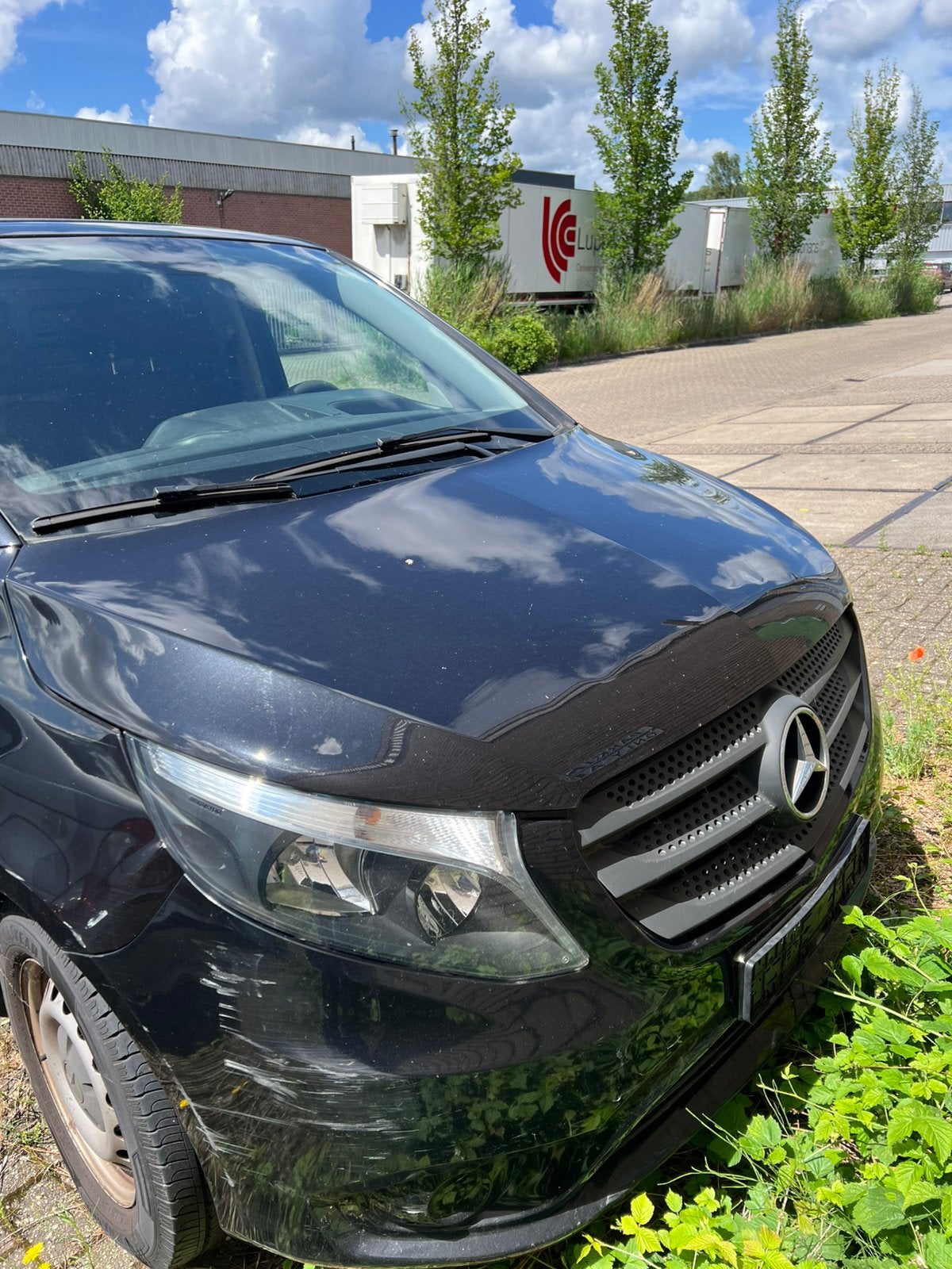 Extra lang Vito 111 2017 voor onderdelen tekst lezen, Auto's, 1600 cc, Zwart, Mercedes-Benz, Particulier