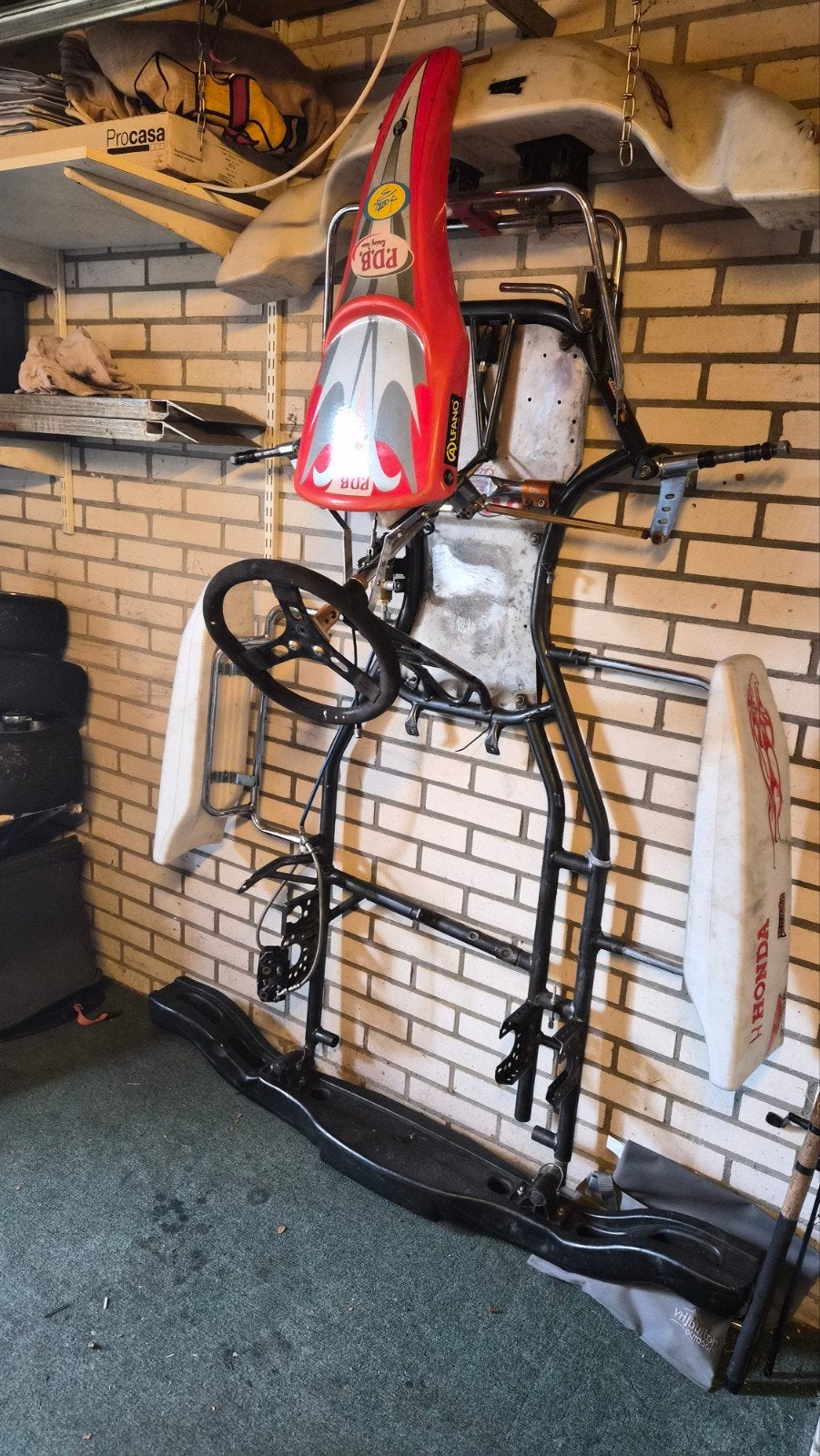 Kart chassis, Ophalen of Verzenden, Gebruikt, Kart