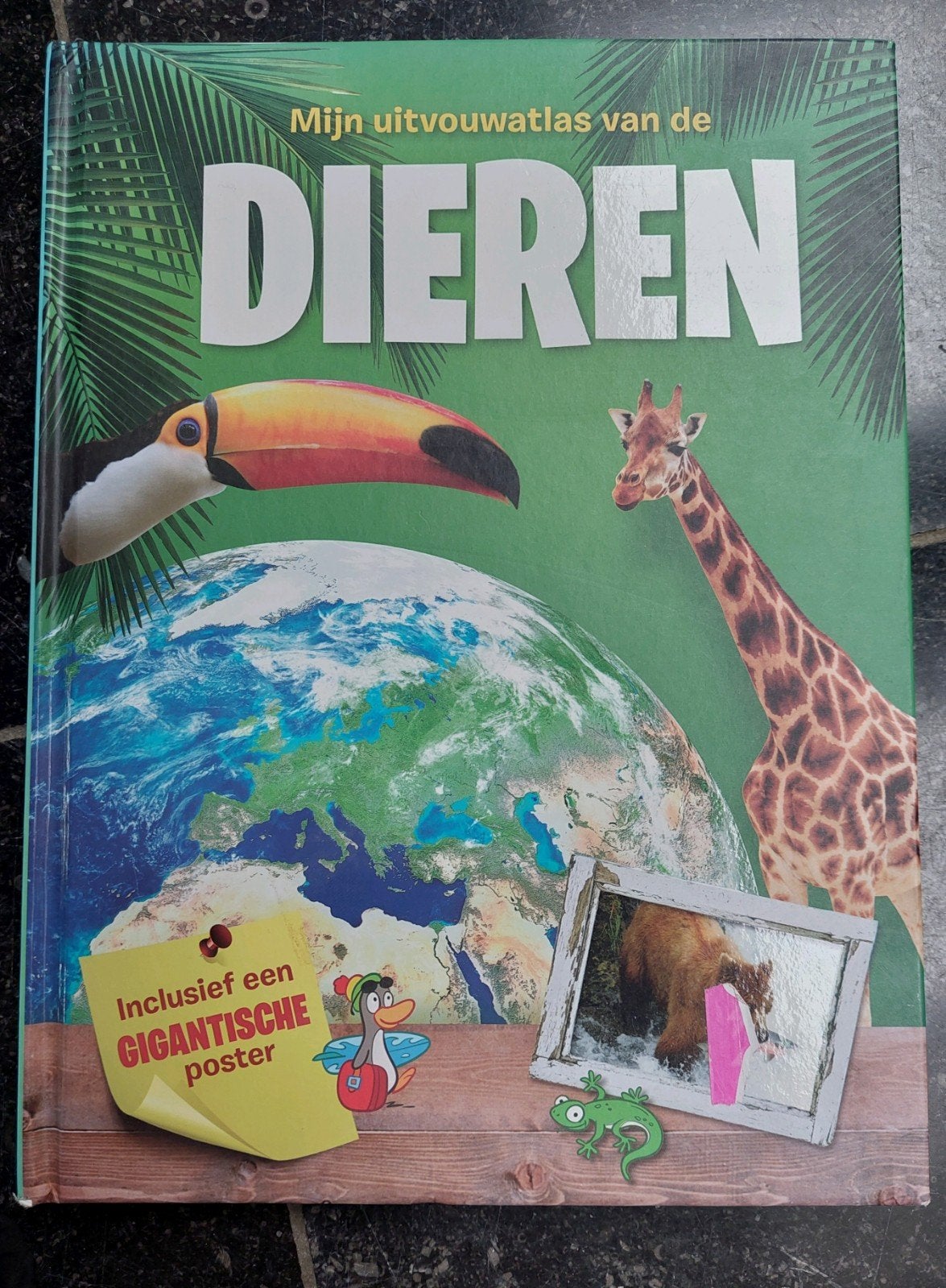 Mijn uitvouwbare atlas Dieren, Ophalen of Verzenden, Zo goed als nieuw, Non-fictie