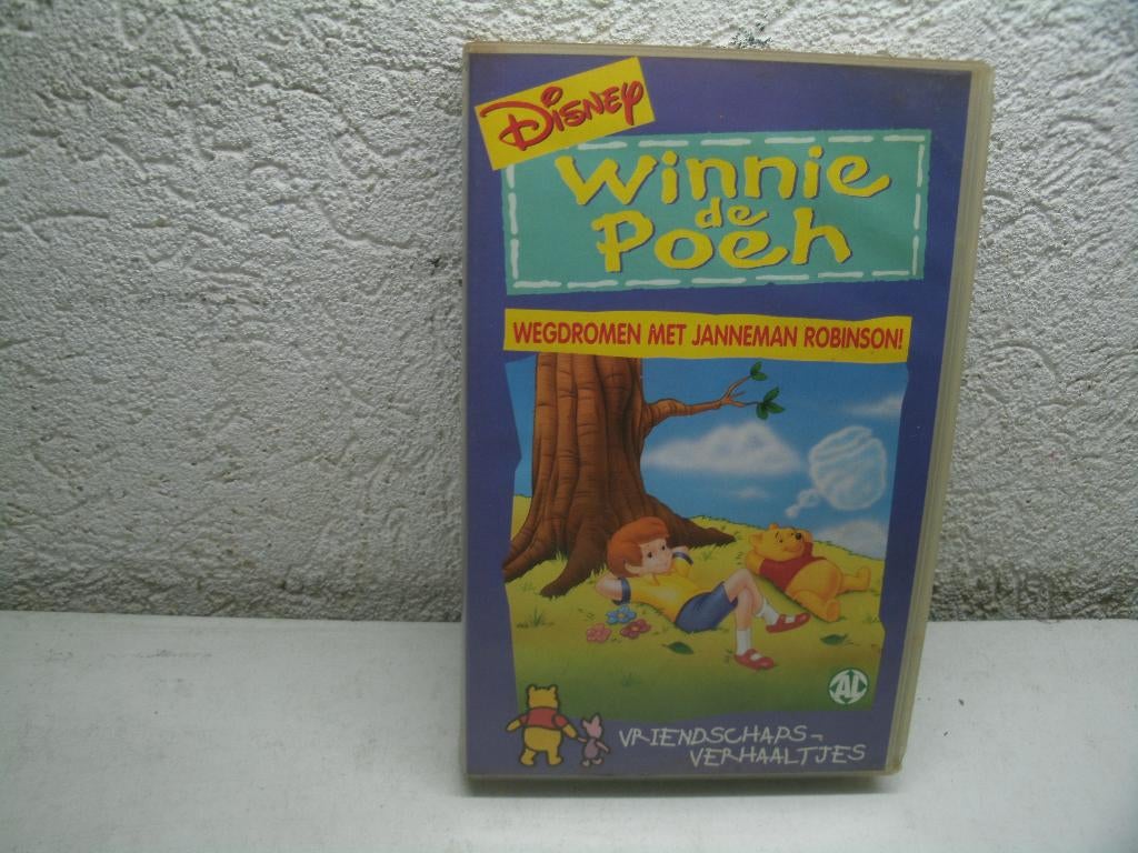 vhs 191a winnie wegdromen met janneman robinson ned gespr, Alle leeftijden, Ophalen of Verzenden, Gebruikt