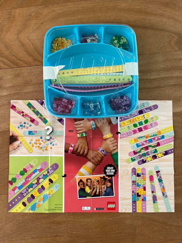 LEGO DOTS Armbanden Mega Pack - 41913, Overige thema's, Lego, Ophalen of Verzenden, Zo goed als nieuw