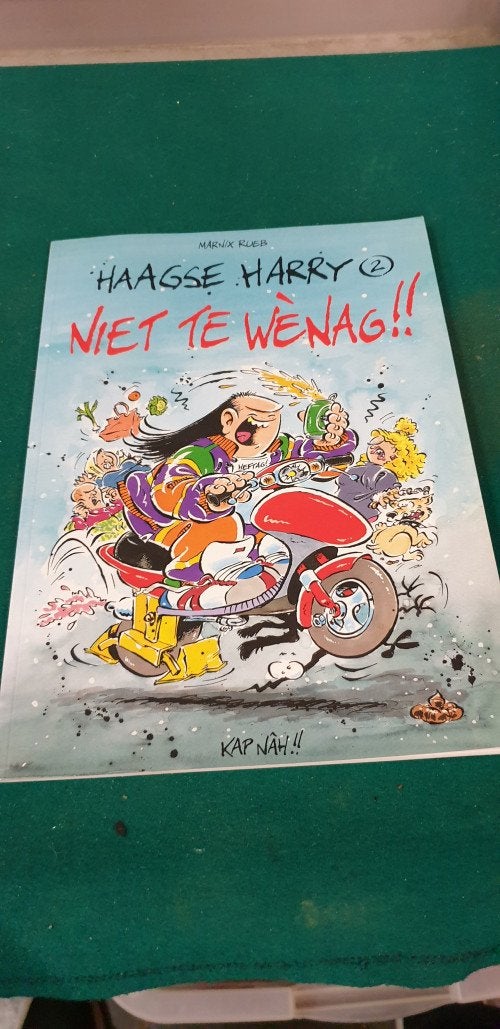 stripboek haagse harry, niet te wennag 1997, Ophalen of Verzenden
