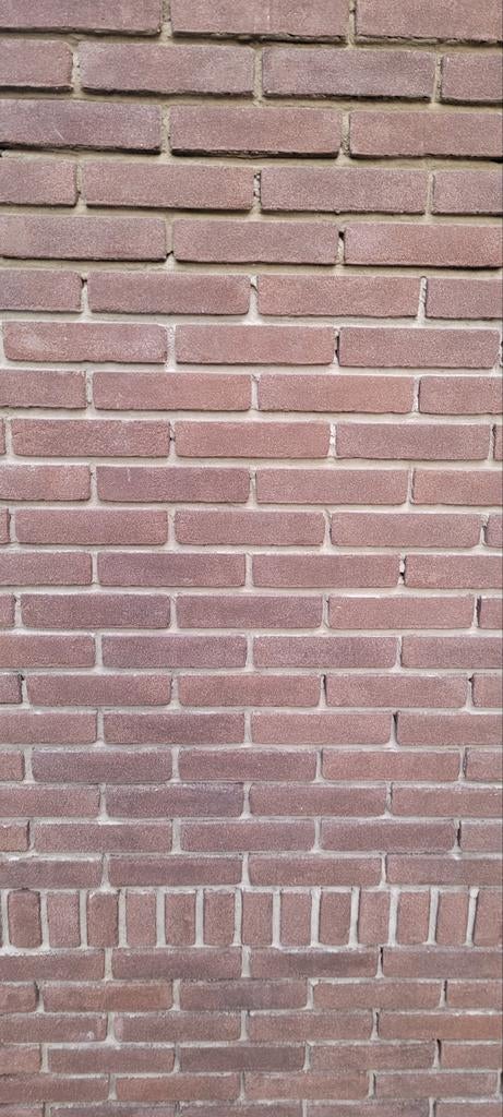 Gevelstenen 900 stuks – paars bruin rood genuanceerd – '30, Ophalen of Verzenden, Nieuw, Bakstenen