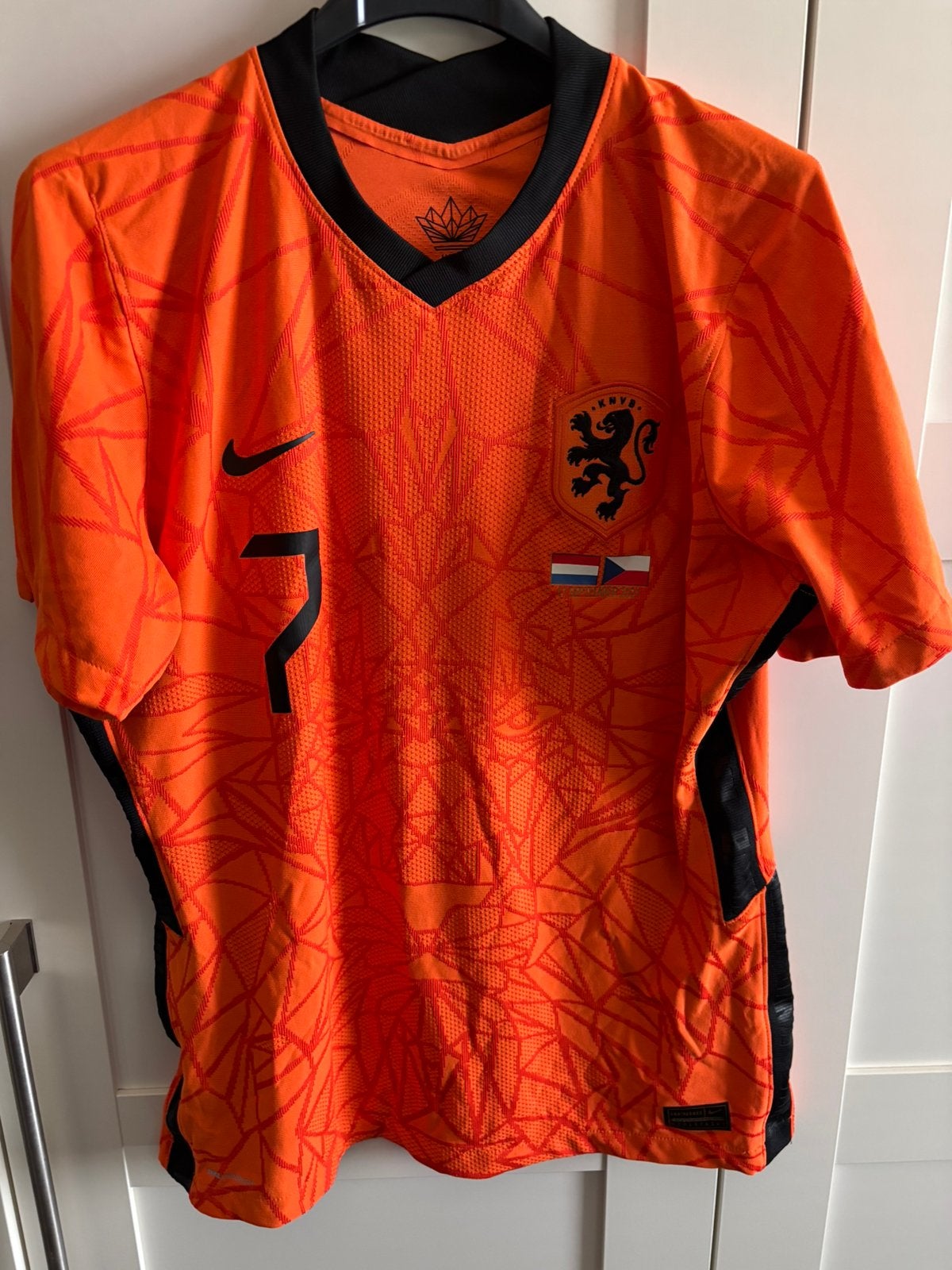 Match worn shirt oranje leeuwinnen, Verzamelen, Sportartikelen en Voetbal, Ophalen of Verzenden, Zo goed als nieuw, Shirt