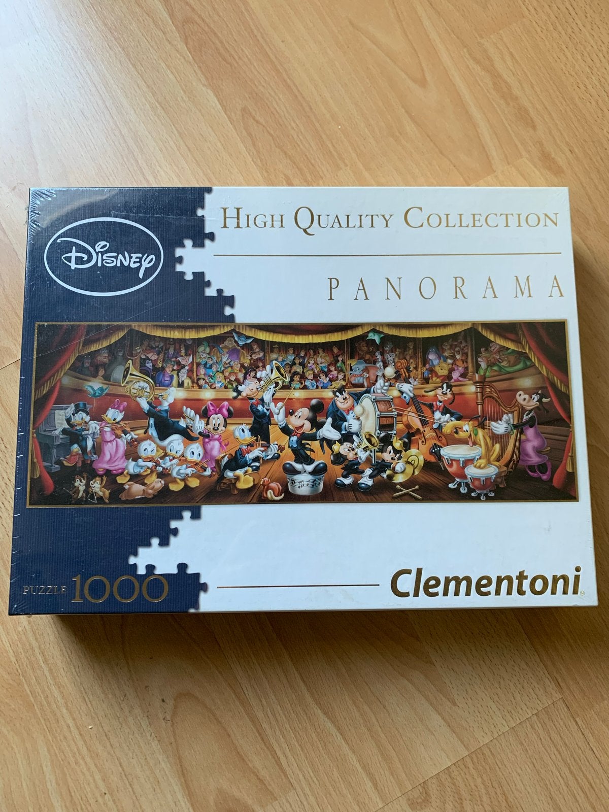 Disney Clementoni Panorama Puzzel 1000 stukjes - Nieuw, Ophalen of Verzenden, Meer dan 50 stukjes, Nieuw, 6 jaar of ouder