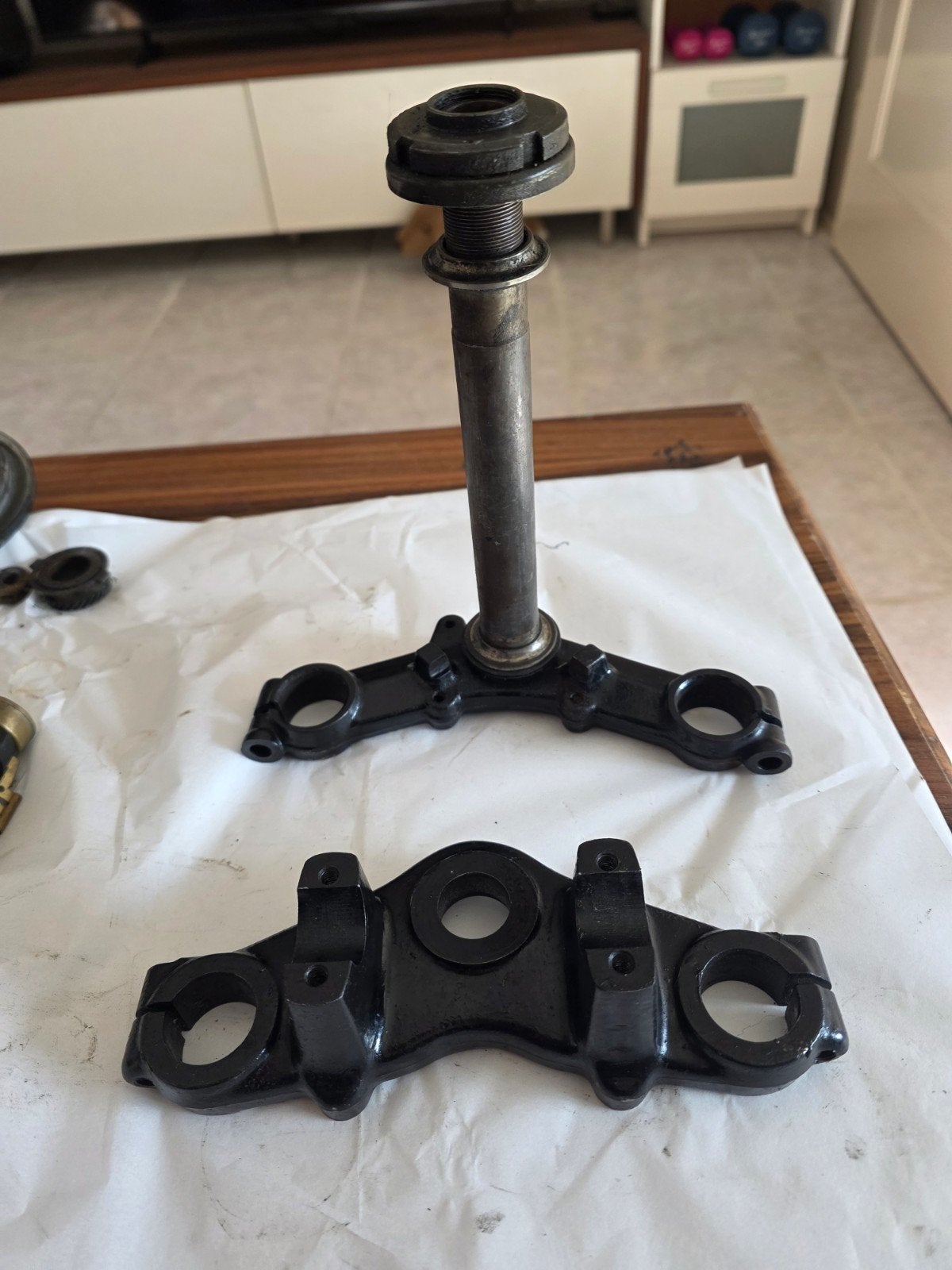 honda mt5 mt8 kroonstuk kompleet met bovendeel, Ophalen of Verzenden, Gebruikt, Overige merken