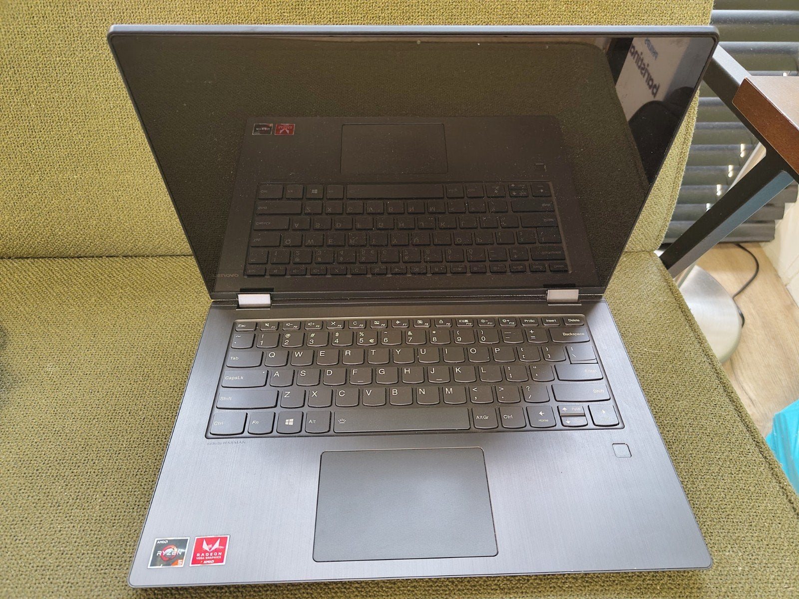 Lenovo Yoga Laptop - 530 AMD Ryzen 5, Ophalen, Gebruikt, 2 tot 3 Ghz, Qwerty