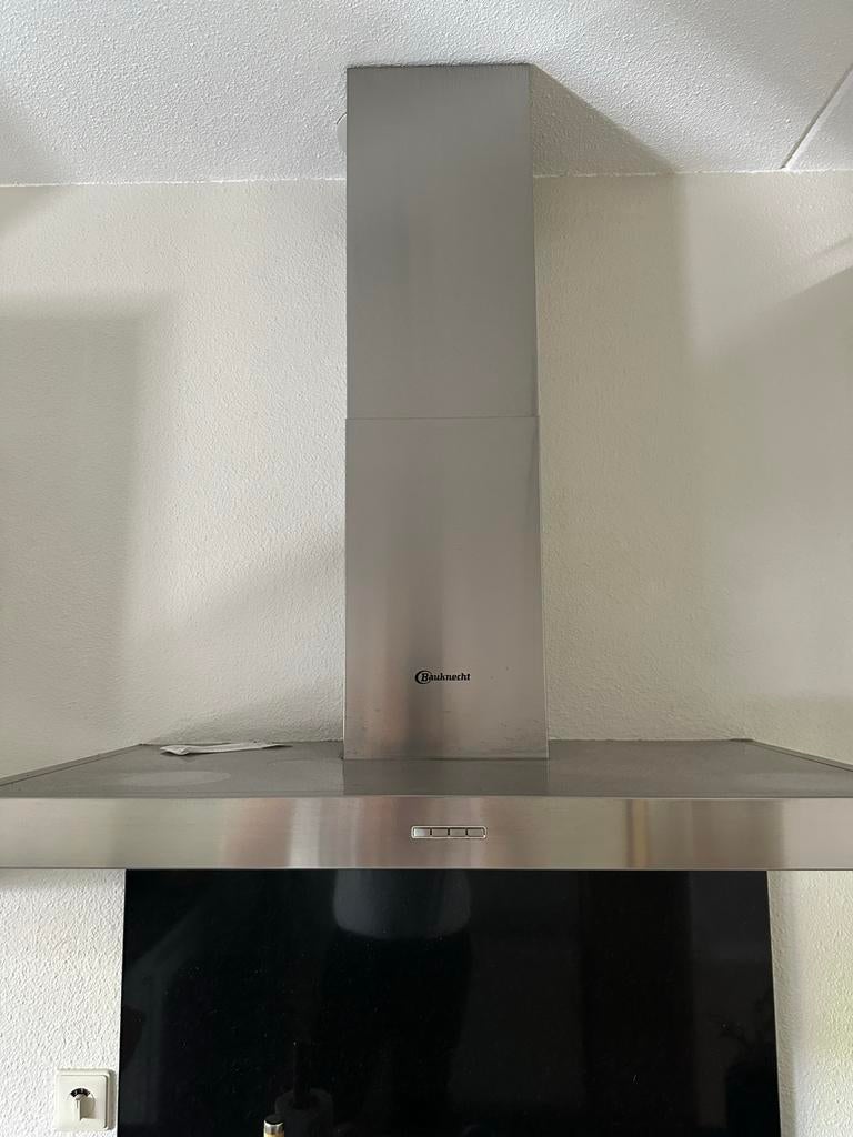 Bauknecht Afzuigkap 90x50 cm - RVS Wandschouwkap, Witgoed en Apparatuur, Afzuigkappen, Ophalen, Gebruikt, Wandschouwkap, Motor