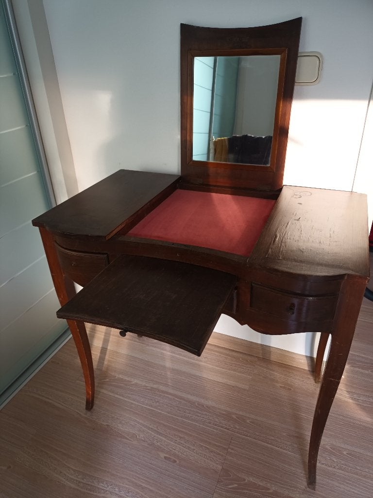 Vintage toilettafel, Ophalen, Gebruikt, 50 tot 100 cm, Minder dan 100 cm