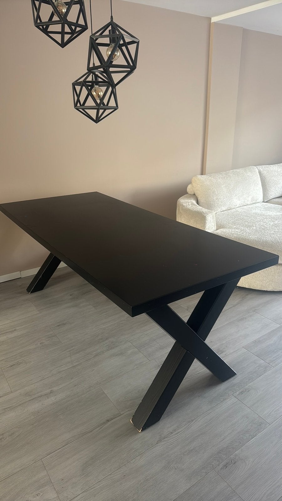 Tafel 200x90, Gebruikt, 150 tot 200 cm, Rechthoekig, 50 tot 100 cm