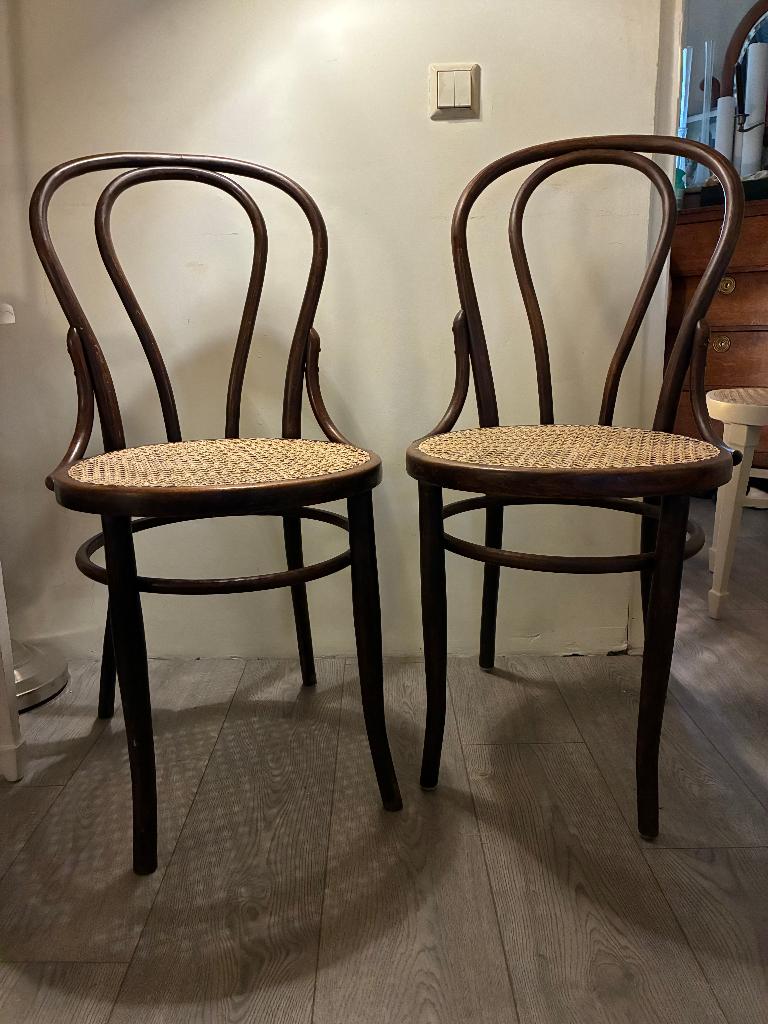 Originele Thonet stoelen set, Ophalen