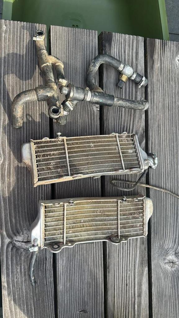 Husqvarna TE310 TE250 radiateur met slangen, Ophalen, Gebruikt