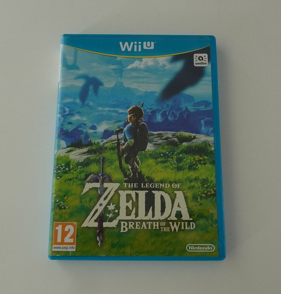 Leeg Doosje Zelda Breath Of The Wild voor Nintendo Wii U, Ophalen, Overige genres, 1 speler, Zo goed als nieuw