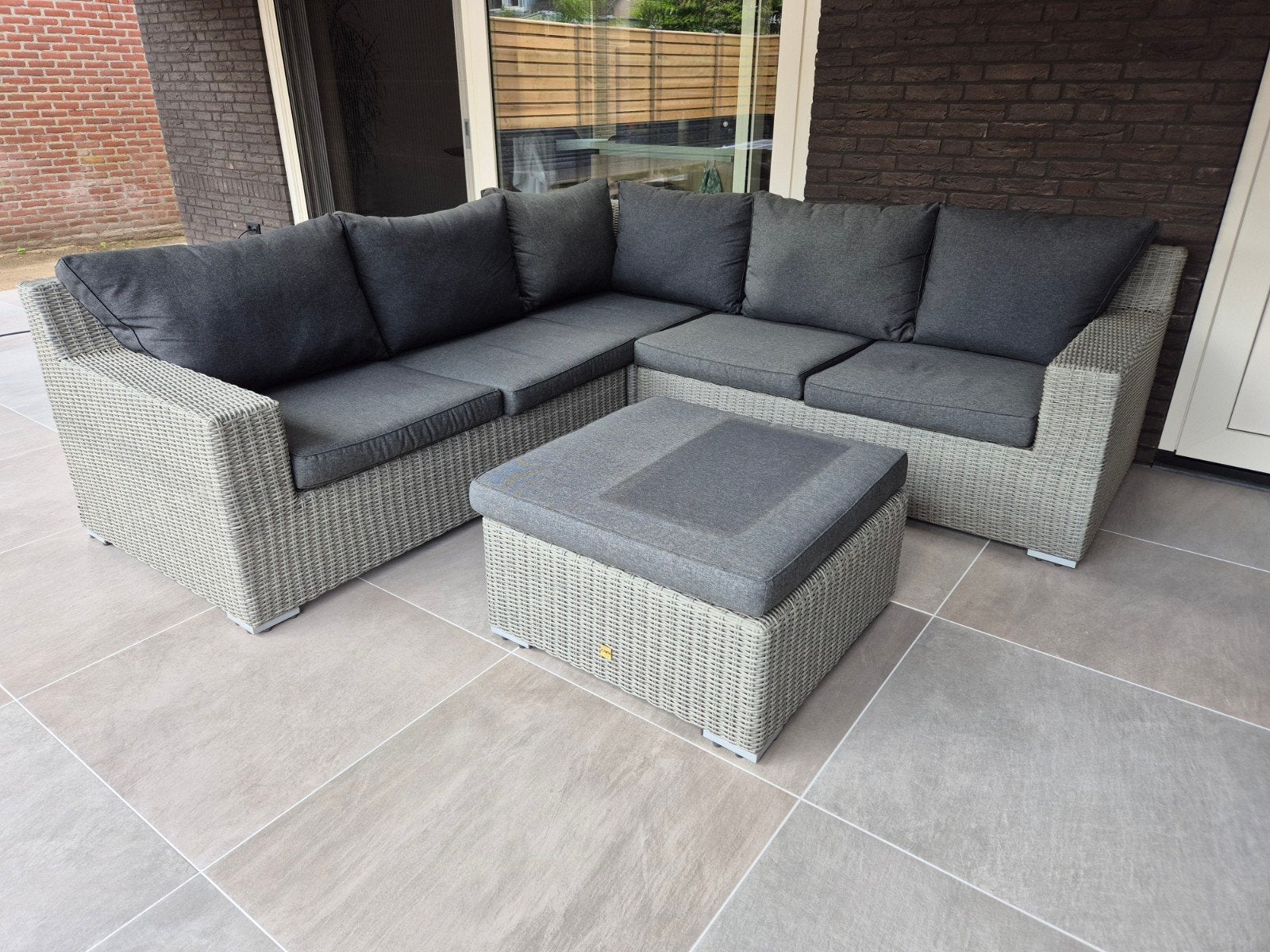 Your own living loungeset, Ophalen, 5 zitplaatsen, Bank, Zo goed als nieuw