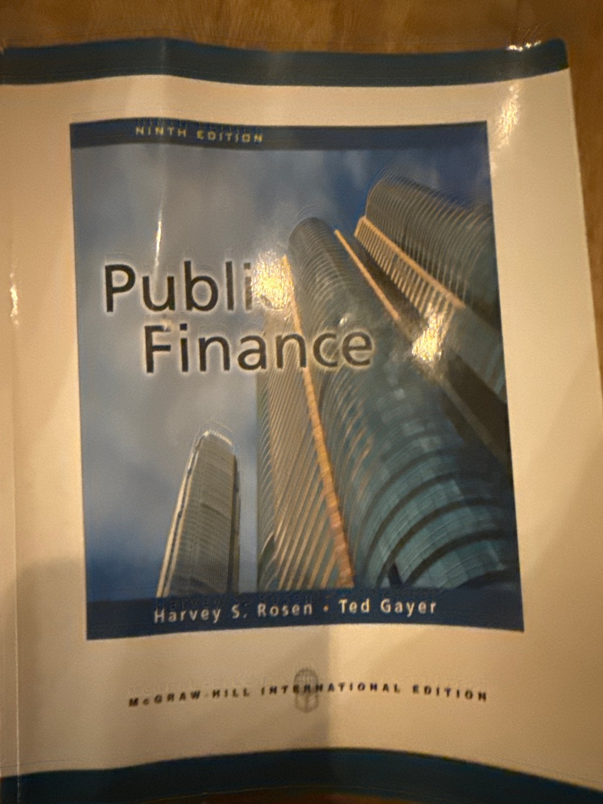 Public Finance - Harvey S. Rosen & Ted Gayer (9th Ed.), Ophalen of Verzenden, Gamma, Zo goed als nieuw, WO