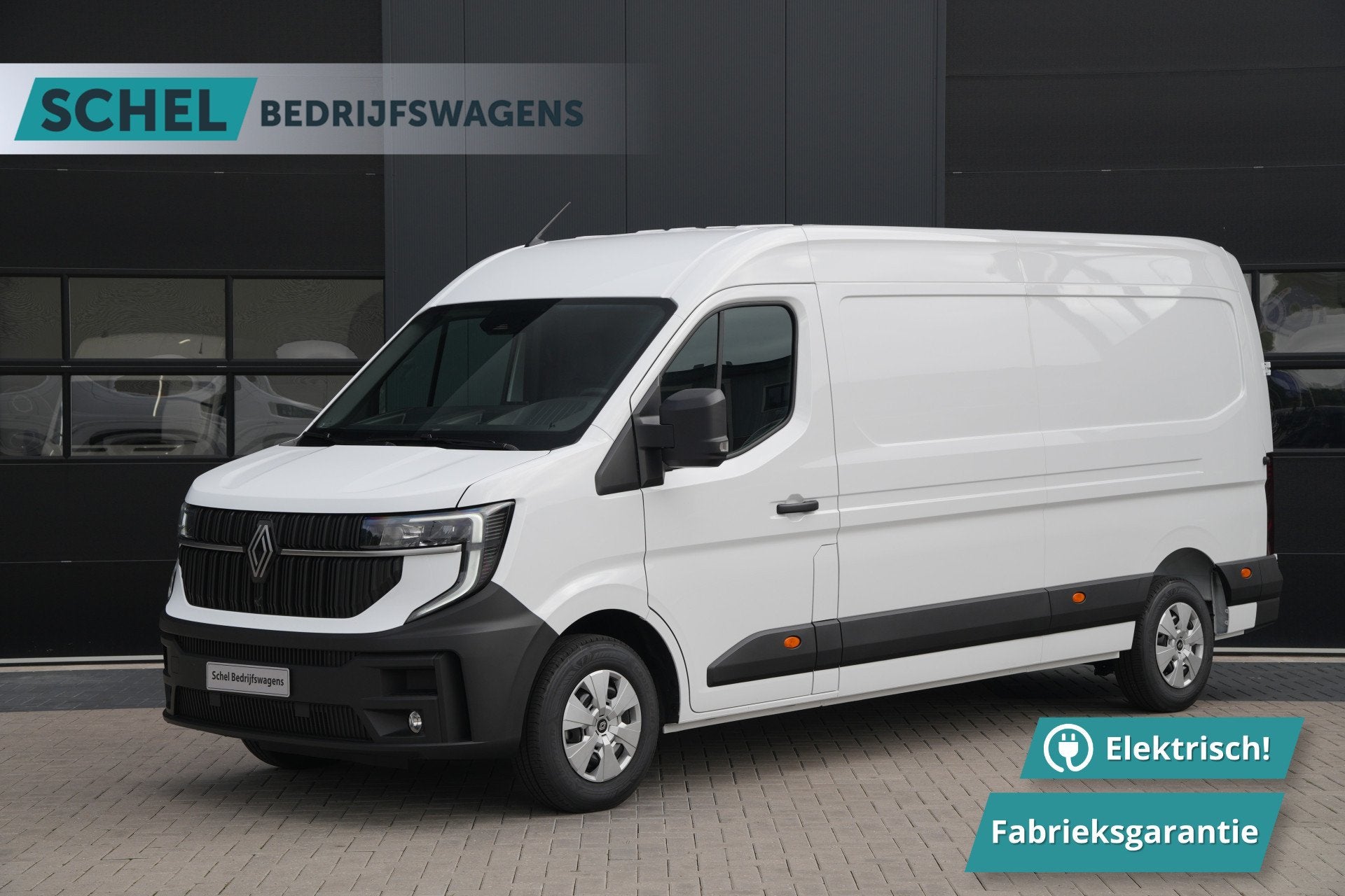 Renault Master E-Tech T35 L3H2 Advance Long Range 87 kWh 143, Zwart, Renault, Wit, Origineel Nederlands