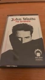 John Waite zeldzame muziek cassette no Brakes, Gebruikt, Ducoso, 1 bandje, Ophalen of Verzenden