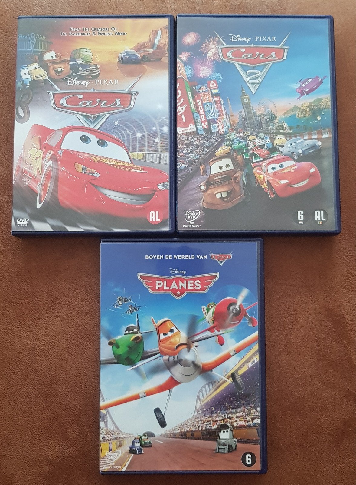 DVD'S CARS EN PLANES, Alle leeftijden, Ophalen of Verzenden, Zo goed als nieuw