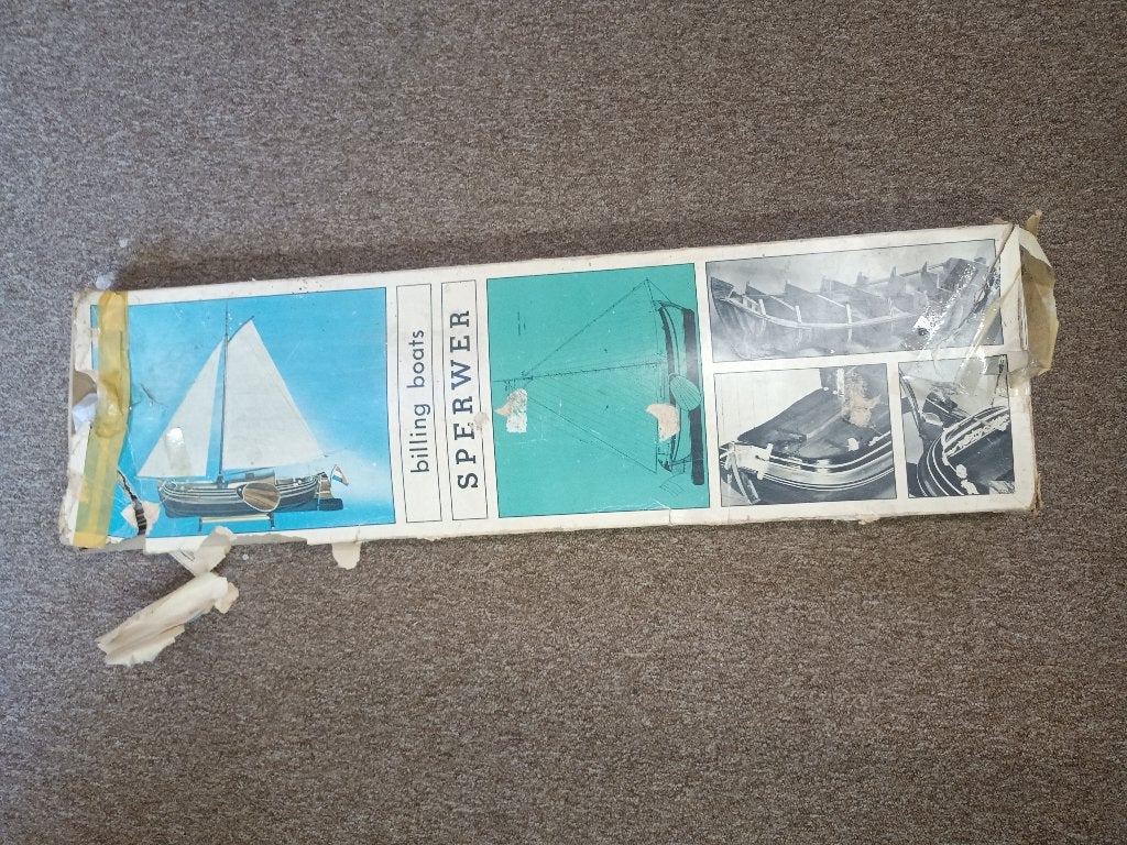 sperwer  billing boats, Hobby en Vrije tijd, Modelbouw | Boten en Schepen, Ophalen, Nieuw, 1:32 tot 1:50
