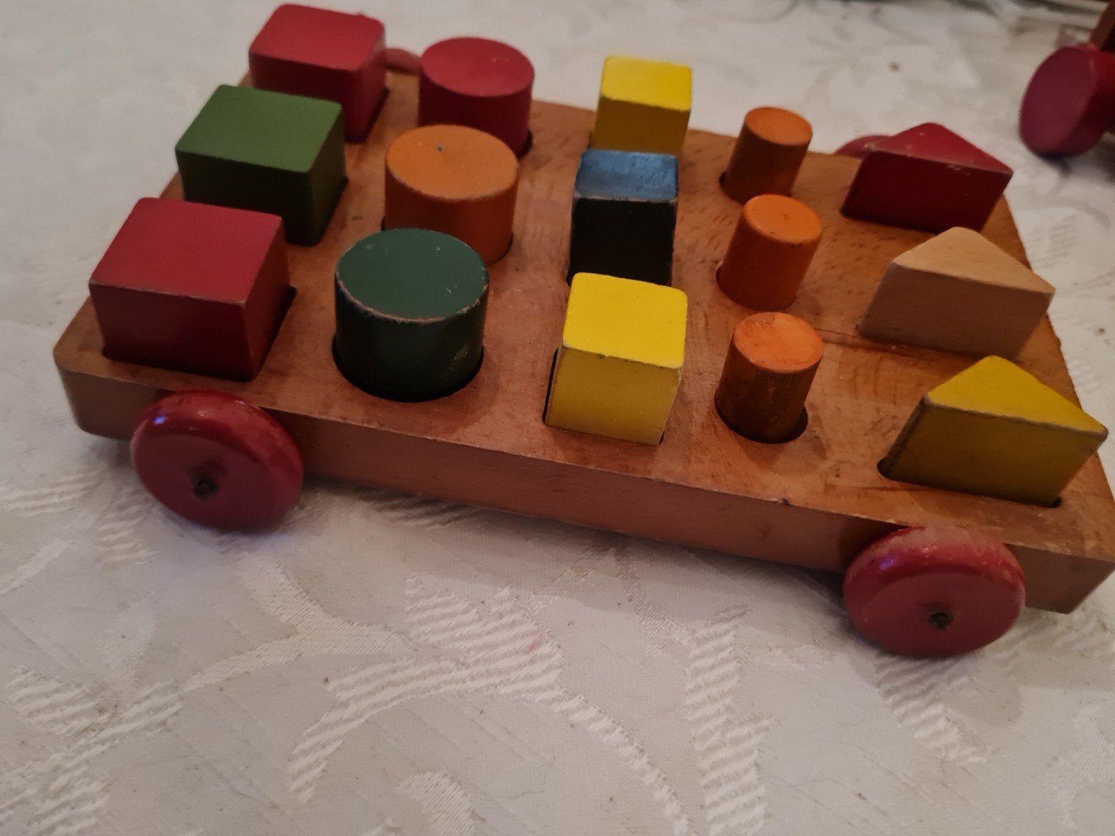 vintage houten speelgoed, Kinderen en Baby's, Ophalen of Verzenden