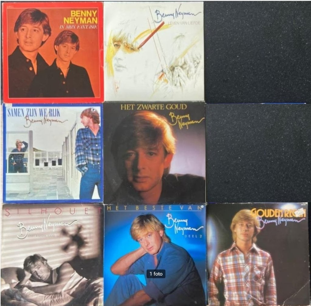7 LP's Benny Neyman (ook per stuk te koop), LP, Gebruikt, Ophalen of Verzenden, Levenslied of Smartlap